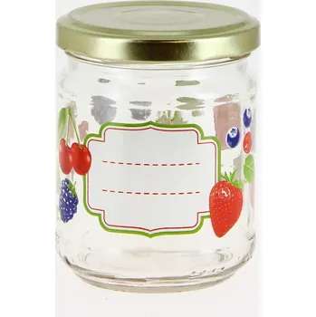 Zavařovací sklenice Sklenice zavařovací OVOCE 200 ml