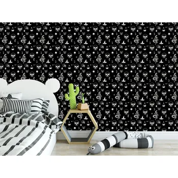 Malvis ® Vzorovaná Tapeta Horror Vel. (šířka x výška): 216 x 140 cm