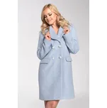 Glara Světlý dámský kabát z vlny 753995