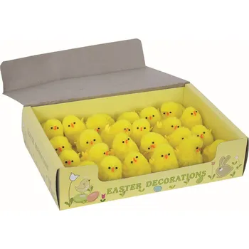 Velikonoční dekorace Kuřátko velikonoční 4,5 cm