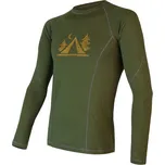 Sensor Double Face Merino Wool Camp safari green XL