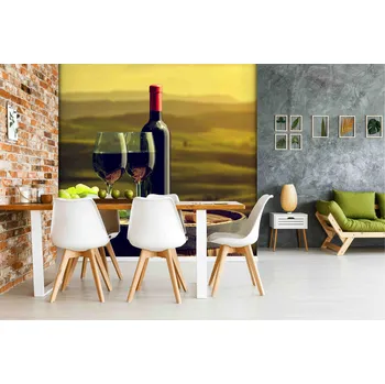 Tapeta Malvis ® Tapeta milovnící vína Vel. (šířka x výška): 144 x 105 cm