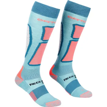 Pánské oblečení Ortovox dámské ponožky Ski Rock'N'Wool Long Socks W Barva: ice waterfall, Velikost: 42-44