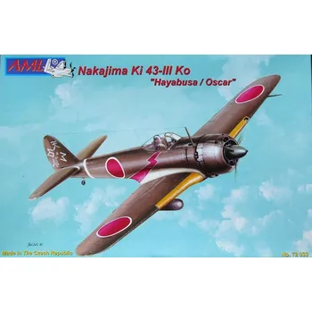 Plastikový model AML 1/72 Nakajima Ki 43-III Ko Specialist's Set