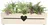 Amadea Dřevěný obal na truhlík se srdcem 62 cm, bílý