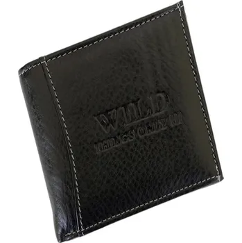 Peněženka WILD things only !!! Malá pánská kožená peněženka Wild Things Only 5504 černá