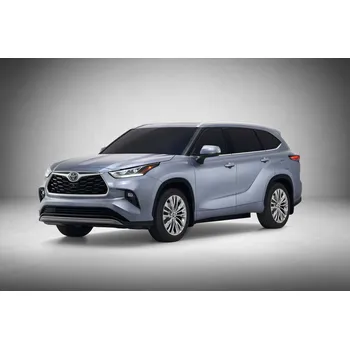 Nosič kol Příčníky Thule WingBar Evo Black Toyota Highlander XU70 2020- s integrovanými podélníky