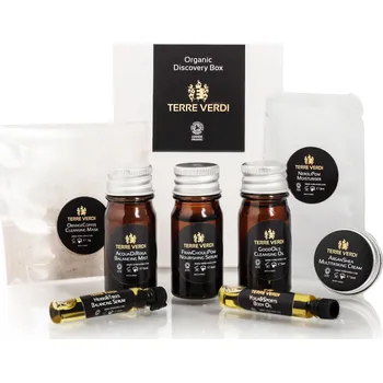 Kosmetická sada Terre Verdi | Dárková sada - Discovery Box 8 nejprodávanějších výrobků v miniaturách
