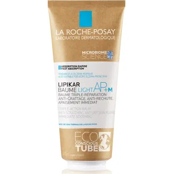 Tělový krém La Roche-Posay Lipikar Baume AP+M Light regenerační tělový balzám pro suchou a citlivou pokožku 200 ml