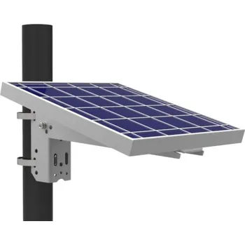držák na solární panel MHPower TP-P1#B držák na stěnu i na stožár