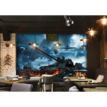 Tapeta Malvis ® Tapeta Bitevní pole Vel. (šířka x výška): 504 x 310 cm