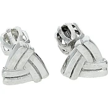 Náušnice Goldstore Stříbrné náušnice pecky trojúhelníčky Váha: 1.10 g