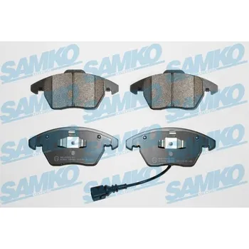 Brzdová destička Sada brzdových destiček, kotoučová brzda SAMKO 5SP866