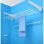 Sušák Ideál 190 cm 6 tyčí do boční stěny