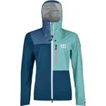 Ortovox ORTLER JACKET W petrol blue S; Modrá bunda + DÁREK DLE VÝBĚRU!