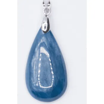 Milujeme Kameny Kyanit (Disten) - tromlovaný kámen - přívěsek KT22 237797