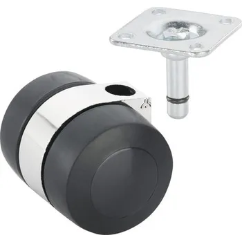 Nábytkové kolečko Tarrox Ø 35 mm dvojité