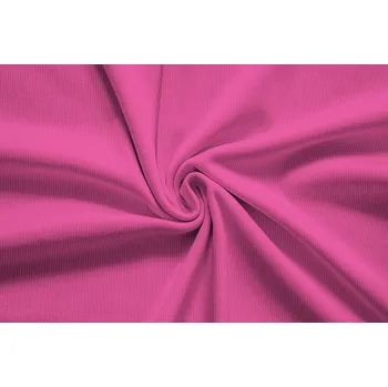 Úplet RŮŽOVÝ žebrovaný