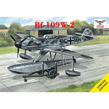 Modelářství Sova models 1/72 Messerschmitt Bf 109 W-2 (+ beach trolley)