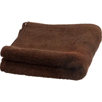 Prostěradlo MZ Bavlněný ručník 50x100 cm, Hnědá
