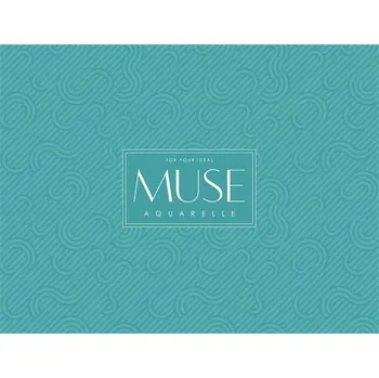 Umělecký papír Shkolyaryk Akvarelový papír v bloku MUSE Aquarell 300 g, 15 listů, 18 x 24 cm