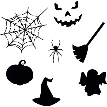 ARTEMISS Halloween 03 - plastová šablona 353 Rozměr: E 29x29cm