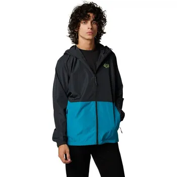 Cyklistická bunda Fox Leed Windbreaker M midnight blue