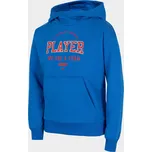 4F HJZ22-JBLM006 COBALT Dětská mikina EU 128