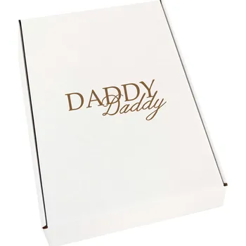 Dárková krabička s gravírováním DADDY Text: Text z obrázku, Velikost krabičky: A4