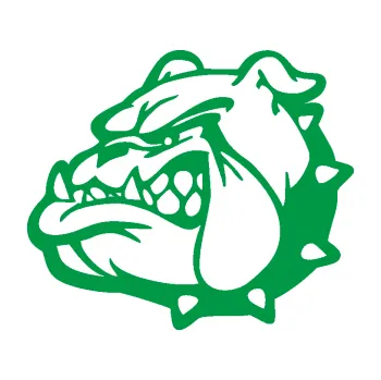 Polep vozidla Pes 174 levá rozzuřený buldok (12 - zelená) SAMOLEPKA NA AUTO, NÁLEPKA, FÓLIE, POLEP, TUNING, VLASTNÍ TEXT, TISK, AUTOSAMOLEPKY.cz, POLEPY, OBRÁZEK, LOGO, 3D STICKERS