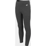 4F HJZ22-JLEG001 MIDDLE GREY MELANGE Dětské legíny EU 152