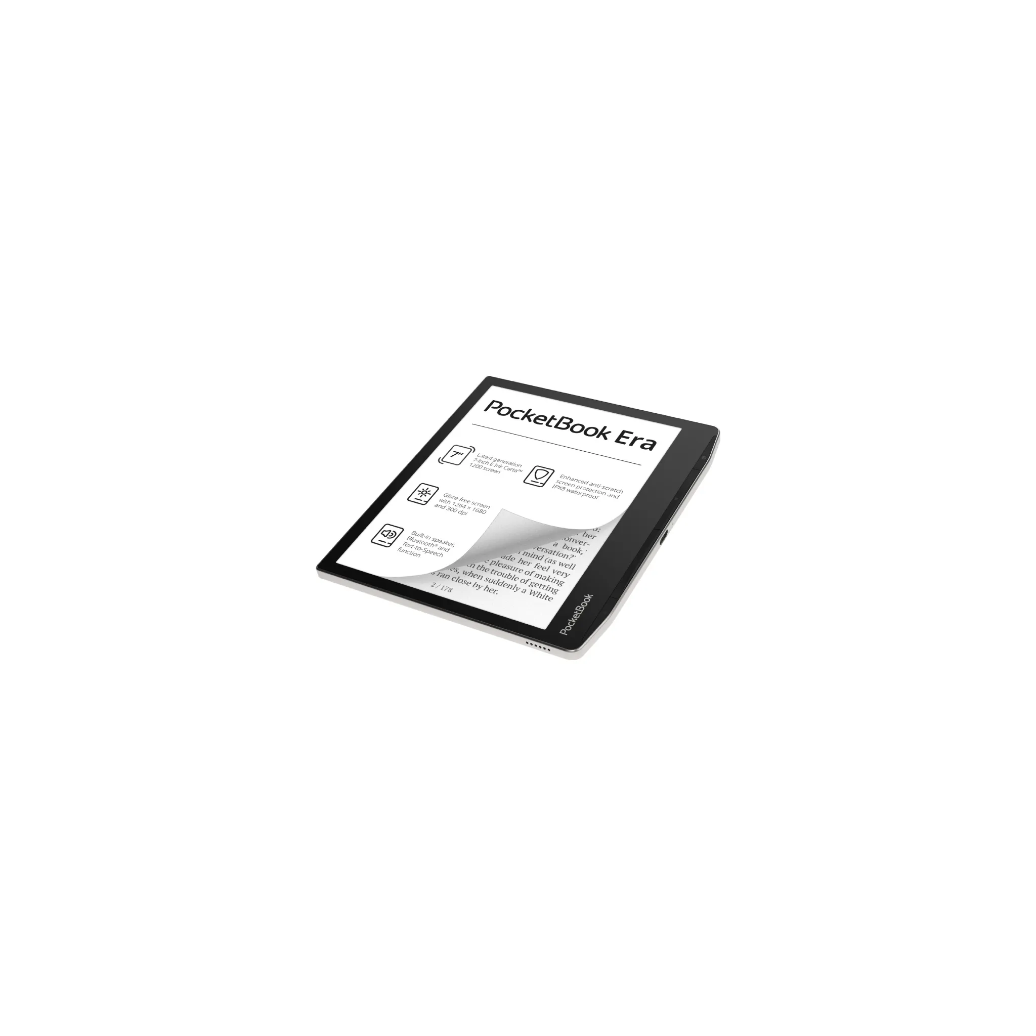 Fotografie 4 - Čtečka elektronické knihy PocketBook 700 Era Stardust Silver