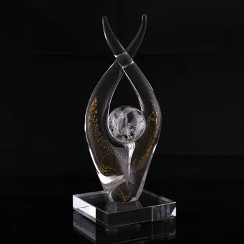 Smuteční dekorace Crossball - zlato