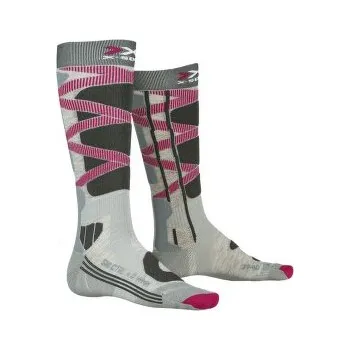 Dámská móda X-Bionic Ski Control 4.0 Women GREY MELANGE/CHARCOAL fialová 39-40 EU