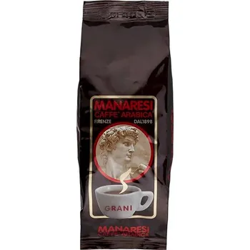 Káva Manaresi Marrone, zrnková káva, 250g.