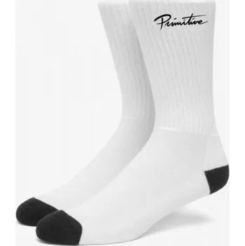 Pánské ponožky PONOŽKY PRIMITIVE NUEVO SCRIPT 3PK - bílá + při osobním odběru 465 Kč