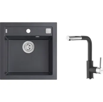 Granitový dřez SET ALVEUS FORMIC 20/91+ BATERIE SIROS 91