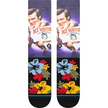 Pánská móda stance Ponožky pet detective crew socks black