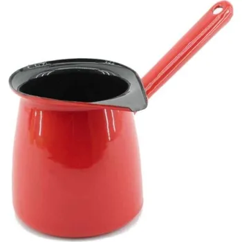 Džezva Kozáček Džezva smalt 850 ml červená