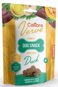 Pamlsek pro psa Calibra Dog Verve Crunchy Snack Fresh Duck 150 g