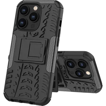 Pouzdro na mobilní telefon Kryt iPhone 14 Pro ultra odolný černý (obal neboli pouzdro iPhone 14 Pro)