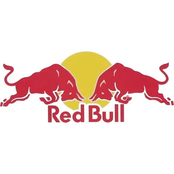 samolepka Laminovaná samolepka 100 x 43 mm Red Bull 1 ks