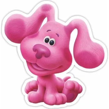 Samolepící dekorace 3D Pěnová dekorace na zeď Blue´s Clues and You Magenta