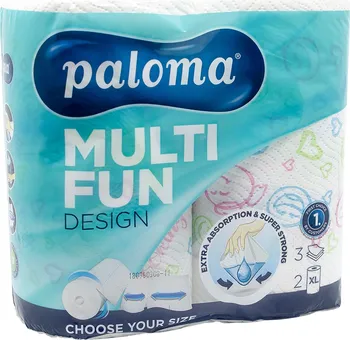 Utěrka Paloma Multi Fun Design 3vrstvé 2 ks
