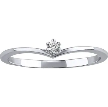 Šperk Stříbrný prsten Delilah s Brilliance Zirconia