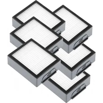 Filtr do robotického vysavače HEPA filtr k vysavači iROBOT Roomba i7+ 7550, 7556, 7558 6ks