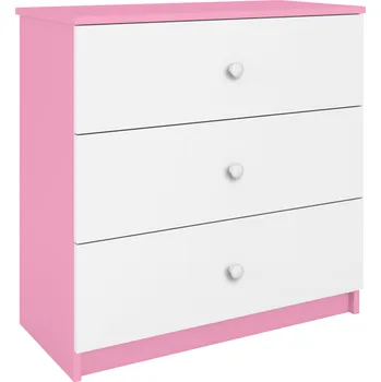 Komoda Komoda Babydreams 80 cm růžová