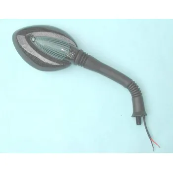 Zrcátko pro motocykl Zpětné zrcátko SMATNORD UNI ELEGANT 3201481A levá/pravá karbonový