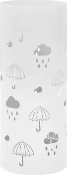 Stojan na deštník vidaXL Umbrellas 246805 bílý
