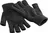 Beechfield Fingerless Gloves CB491 Charcoal, L/XL